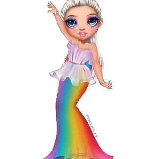 Rainbow High characters wallpaper