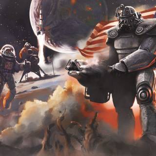 Power armour wallpaper