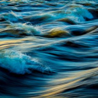 Flowing river wallpaper
