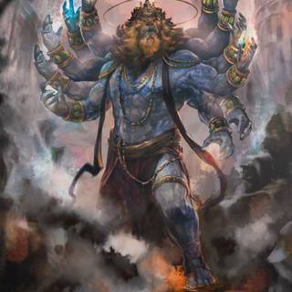 God Narasimha wallpaper