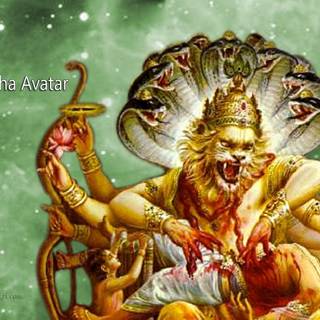God Narasimha wallpaper
