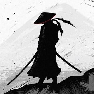 Shadow samurai wallpaper