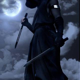 Shadow samurai wallpaper