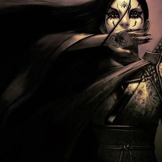 Shadow samurai wallpaper