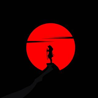 Shadow samurai wallpaper