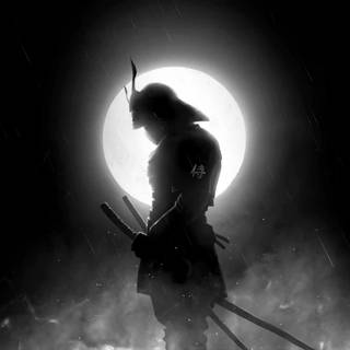 Shadow samurai wallpaper