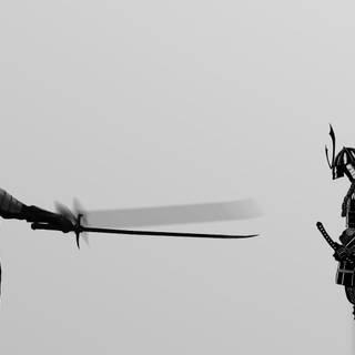 Shadow samurai wallpaper