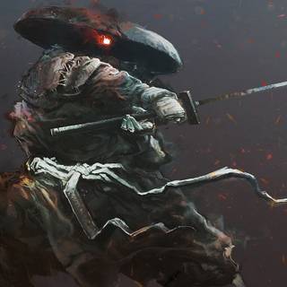 Shadow samurai wallpaper