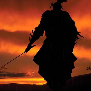 Shadow samurai wallpaper