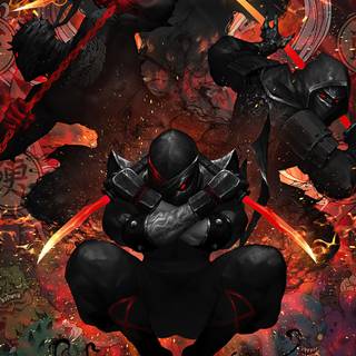 Shadow samurai wallpaper