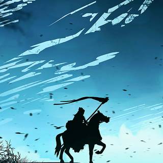 Shadow samurai wallpaper