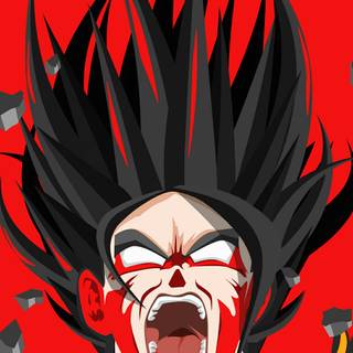 Goku mouth wallpaper