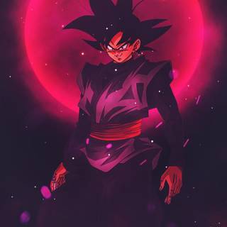 Black Goku iPhone wallpaper