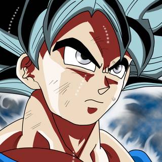 Goku mouth wallpaper