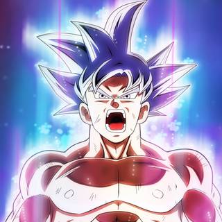 Goku mouth wallpaper