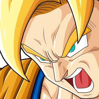 Goku mouth wallpaper