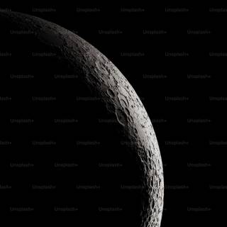 Moon black and white wallpaper