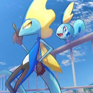 Sobble desktop wallpaper