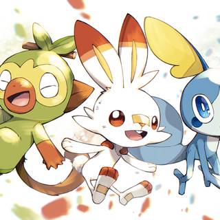 Sobble desktop wallpaper