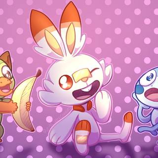 Sobble desktop wallpaper