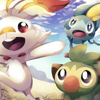 Sobble desktop wallpaper