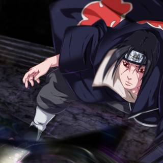 Aesthetic Itachi desktop 4k wallpaper