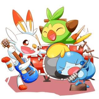 Sobble desktop wallpaper