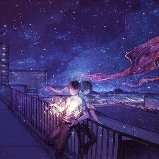 Laptop anime 4k wallpaper