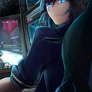 Gaming boy phone wallpaper