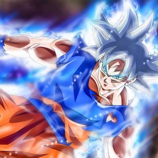 Goku Mastered Ultra Instinct 4k wallpaper