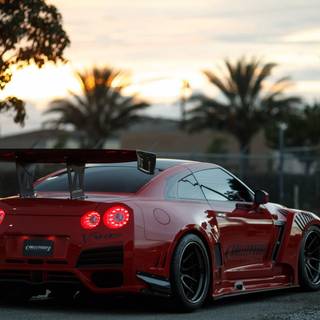 Nissan Skyline GTR R35 4k wallpaper