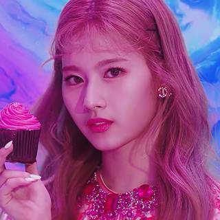 Sana Twice 4k wallpaper