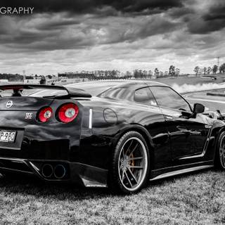 Nissan Skyline GTR R35 4k wallpaper