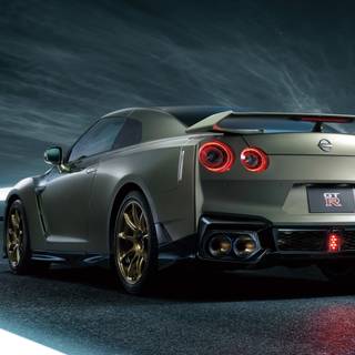 Nissan Skyline GTR R35 4k wallpaper