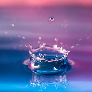 Waterdrop 4k wallpaper