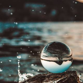 Waterdrop 4k wallpaper