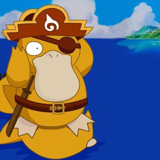 Psyduck desktop wallpaper