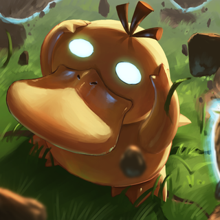 Psyduck desktop wallpaper