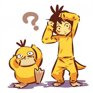 Psyduck desktop wallpaper