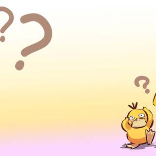 Psyduck desktop wallpaper