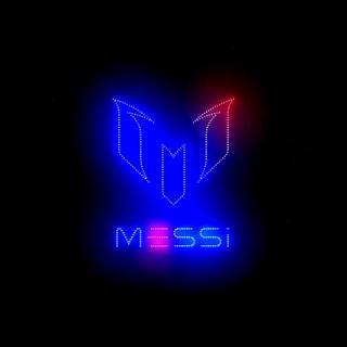 Neon Messi wallpaper