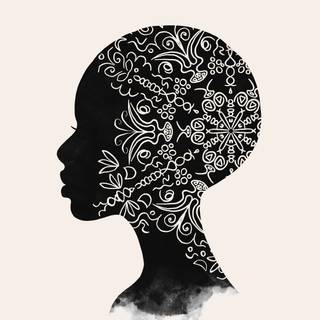 Afro art wallpaper