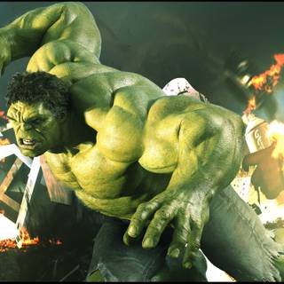 Incredible Hulk 4k wallpaper