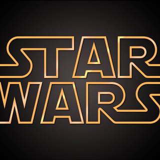 Star Wars logo 4k wallpaper