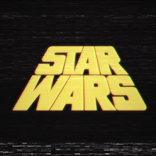 Star Wars logo 4k wallpaper