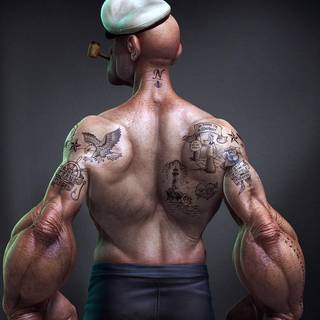 Popeye HD 4k wallpaper