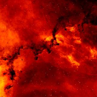 Red galaxy 4k wallpaper