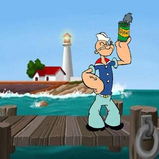 Popeye HD 4k wallpaper