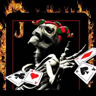 Joker card 4k wallpaper