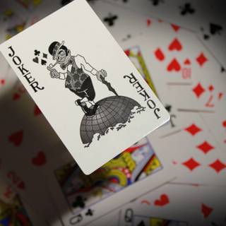 Joker card 4k wallpaper